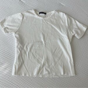 Brandy Melville white crop top